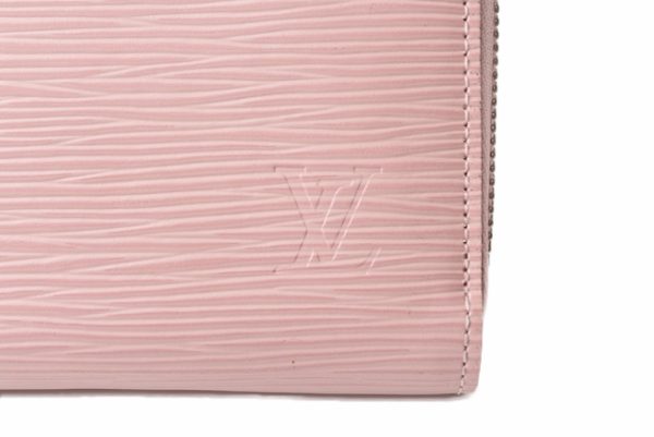 l 19 0095 4 Louis Vuitton Long Wallet Zippy Wallet Epi Rose Ballerine