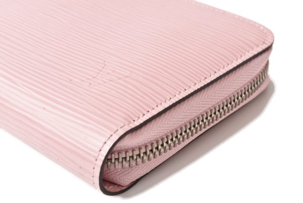 l 19 0095 6 Louis Vuitton Long Wallet Zippy Wallet Epi Rose Ballerine