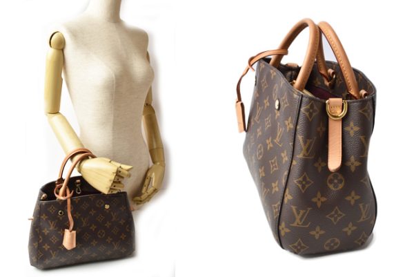 l 19 0097 2 Louis Vuitton Montaigne BB Monogram 2way Bag