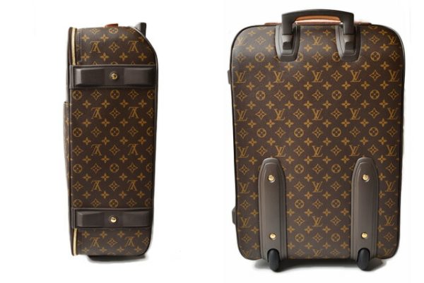 l 19 0103 8 Louis Vuitton Trolley Pegas 60 Monogram Carry Bag