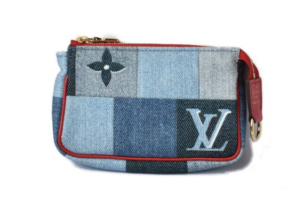 l 20 0002 11 Louis Vuitton Micro Pochette Accessoire Denim Blue