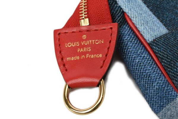 l 20 0002 3 Louis Vuitton Micro Pochette Accessoire Denim Blue