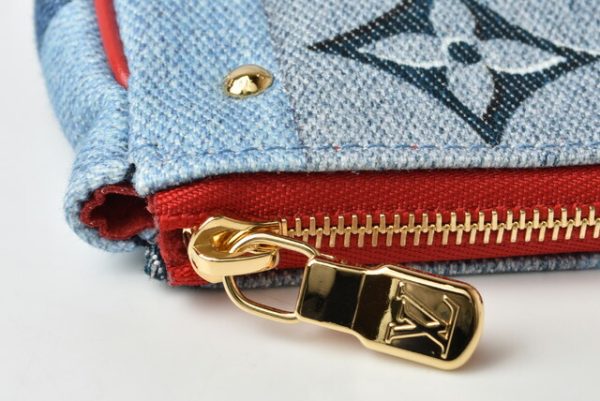 l 20 0002 4 Louis Vuitton Micro Pochette Accessoire Denim Blue