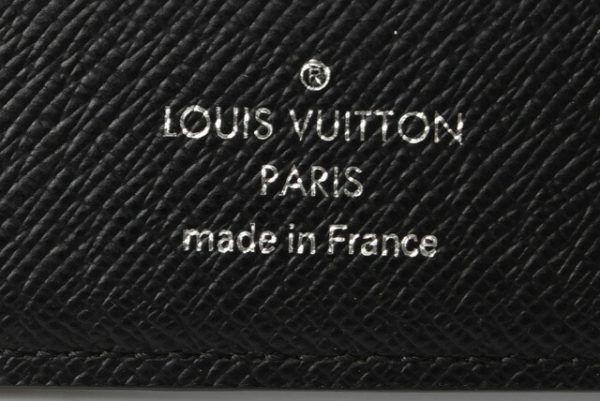 l 20 0010 6 Louis Vuitton Portefeuille Multiple Wallet Folding Graphite Black