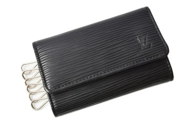 l 20 0017 2 Louis Vuitton Epi Noir 6 Key Case