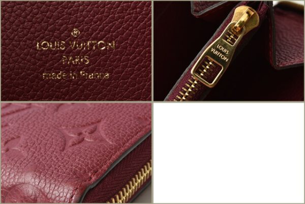 l 20 0019 10 Louis Vuitton Portefeuille Clemence Monogram Empreinte Wallet