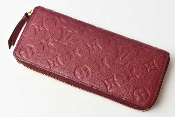 l 20 0019 4 Louis Vuitton Portefeuille Clemence Monogram Empreinte Wallet