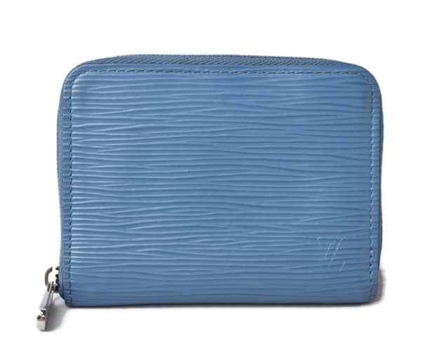 l 200830 03 1 Louis Vuitton Zippy Coin Epi Andigo Blue