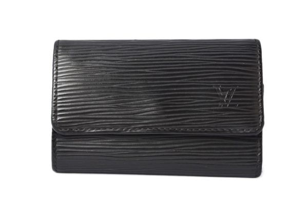 l 200830 4 2 Louis Vuitton Epi Noir 6 Key Case