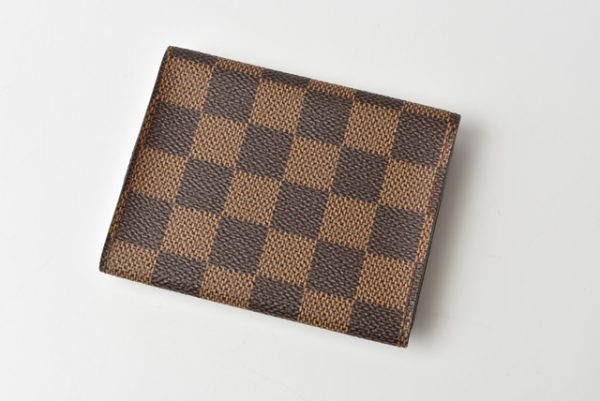 l 200915 19 3 Louis Vuitton Card Case Anvelop Carte de Visite Damier