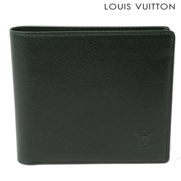 l 544 1 Louis Vuitton Portobier Wallet Taiga Green