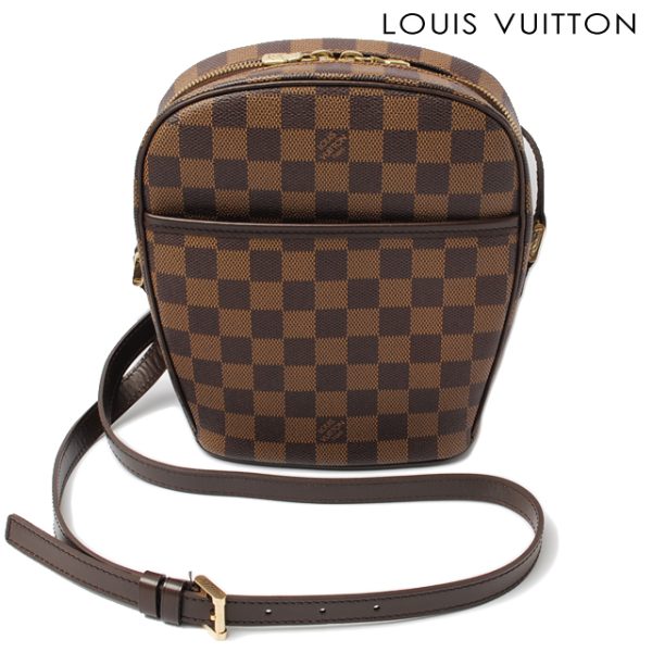 l no0430 1 Louis Vuitton Ipanema PM Shoulder Bag Damier Brown