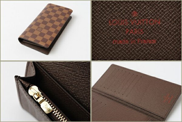 l pn60017 2 Louis Vuitton Brother Wallet Long Damier Brown