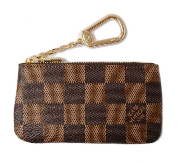 l pn62658 1 Louis Vuitton Pochette Clé Coin Case Damier Brown