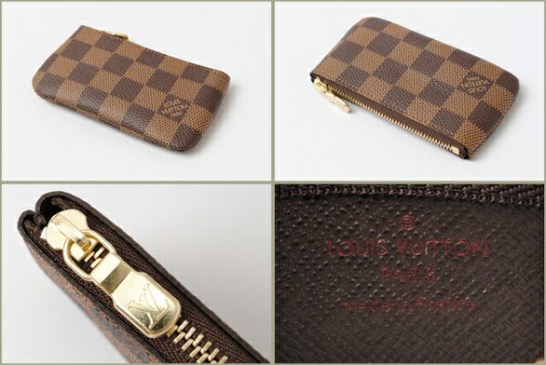 l pn62658 2 Louis Vuitton Pochette Clé Coin Case Damier Brown