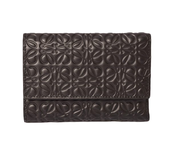 lo 18 003 1 Loewe TrifMini Wallet Calfskin Black