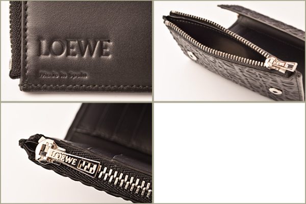 lo 18 003 8 Loewe TrifMini Wallet Calfskin Black