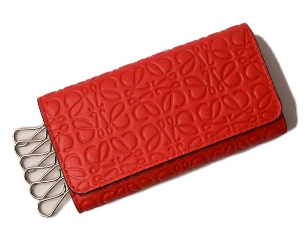 lo 18 m092 1 Loewe Anagram Key Case Primary Red