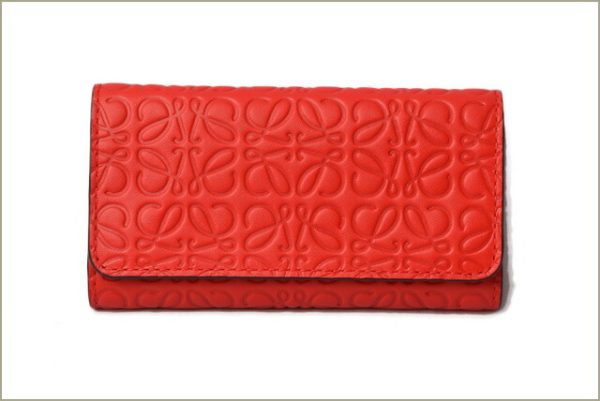 lo 18 m092 2 Loewe Anagram Key Case Primary Red