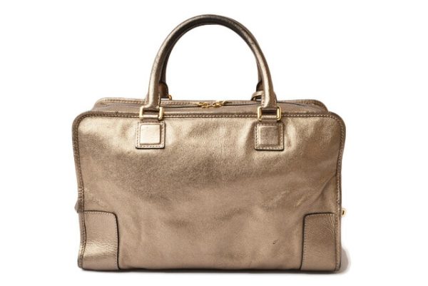 lo 19 001 5 Loewe Amazona 36 Handbag Metallic