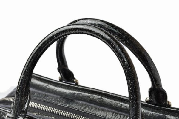 lo 19 012 5 Loewe Handbag Amazona 28 Patent Metallic Black