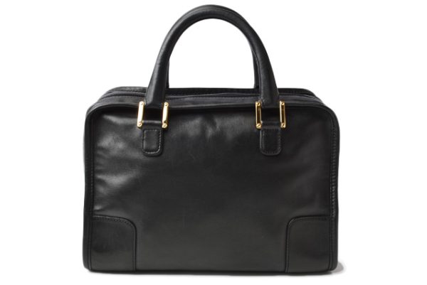 lo 200915 7 4 Loewe Handbag Amazona 28 Black