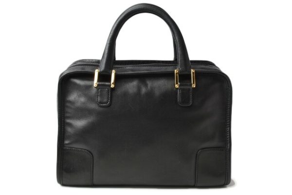 lo 200915 7 4 Loewe Amazona 28 Handbag Black