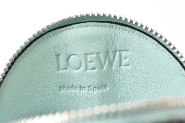 lo 201026 546 1 6 Loewe Coin Case Anagram Circle Baby Blue