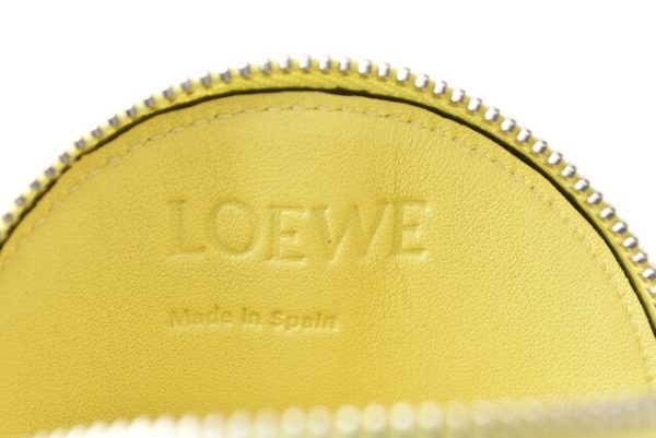 lo 201026 546 2 5 Loewe Anagram Mini Wallet Baby Yellow