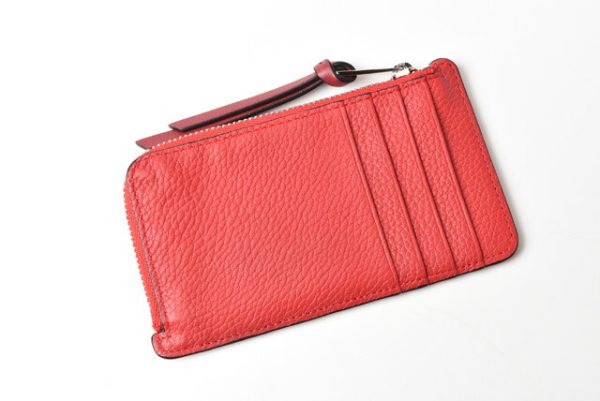 lo 201028 142 14 3 Loewe Mini Wallet Calf Rouge Red