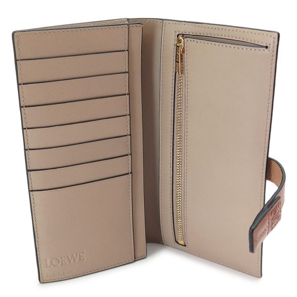 loewelongwallet 3 Loewe Anagram Wallet Toffee