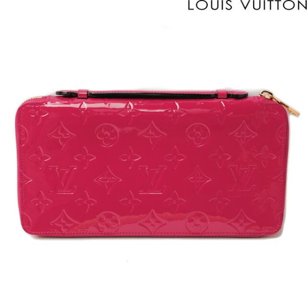 lv 16 0007 1 Louis Vuitton Zippy Wallet Sweet Monogram Wallet Pink