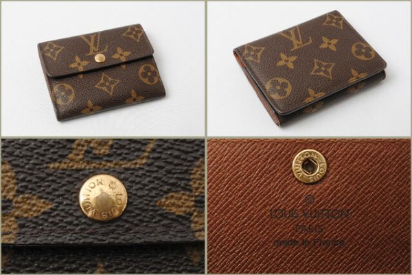 lv 16 0091 2 Louis Vuitton Ludlow Coin Case Monogram Brown