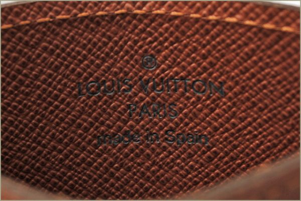 lv 16 0095 4 Louis Vuitton Porto Carte Card Case Monogram Brown