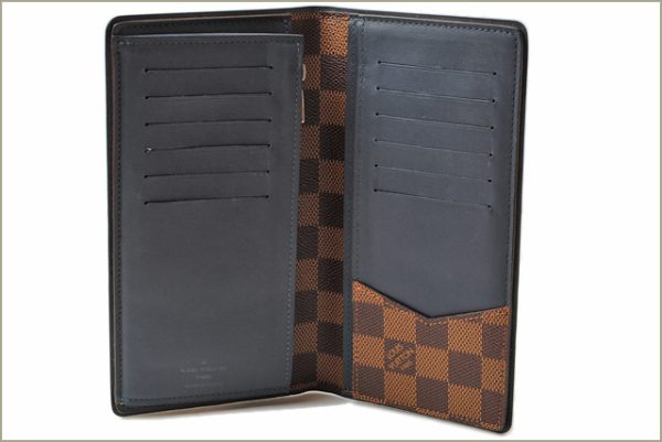 lv 16 0096 3 Louis Vuitton Portefeuille Brother Wallet Damier Blue