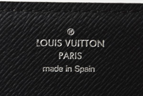 lv 201005 08 8 Louis Vuitton Card Case Anvelop Carte de Visite Epi Noir