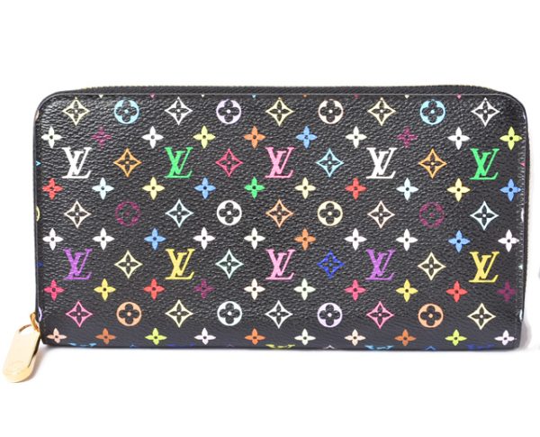 lv 201008 14 1 Louis Vuitton Zippy Wallet Monogram Multicolor Violet