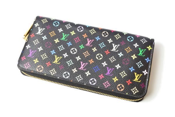 lv 201008 14 3 Louis Vuitton Zippy Wallet Monogram Multicolor Violet