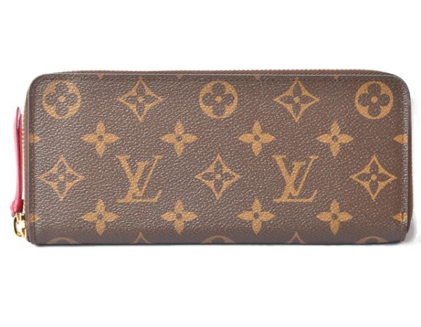 lv 201008 15 1 Louis Vuitton Portefeuille Clemence Wallet Fuchsia