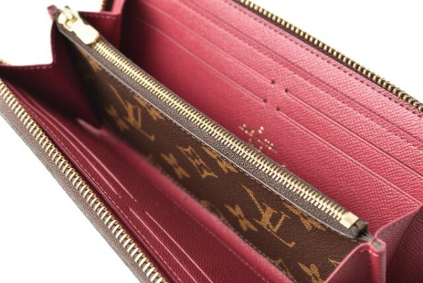 lv 201008 15 8 Louis Vuitton Portefeuille Clemence Wallet Fuchsia