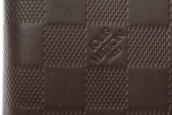 lv 201008 17 4 Louis Vuitton Long Wallet Portefeuille Brother Damier Infini Meteor Brown