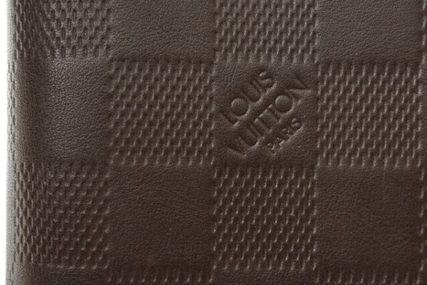 lv 201008 17 4 Louis Vuitton Brother Wallet Long Damier Infini MeteorBrown