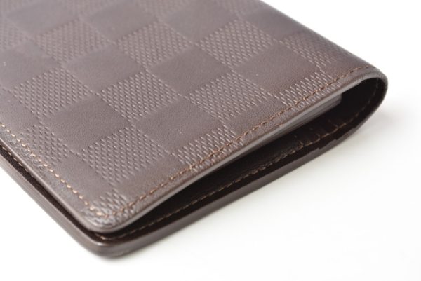 lv 201008 17 5 Louis Vuitton Long Wallet Portefeuille Brother Damier Infini Meteor Brown