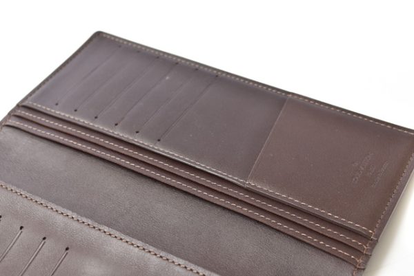 lv 201008 17 9 Louis Vuitton Long Wallet Portefeuille Brother Damier Infini Meteor Brown