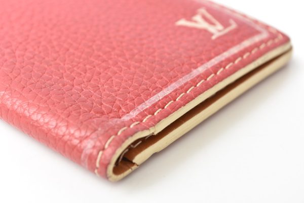 lv 201011 27 5 Louis Vuitton Card Case Organizer de Poche Tobago Red