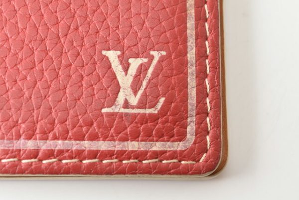 lv 201011 27 6 Louis Vuitton Card Case Organizer de Poche Tobago Red