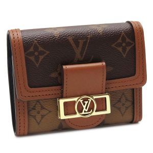 lvdauphinewallet Louis Vuitton Cuir Ombre Cartable Business Bag Brown