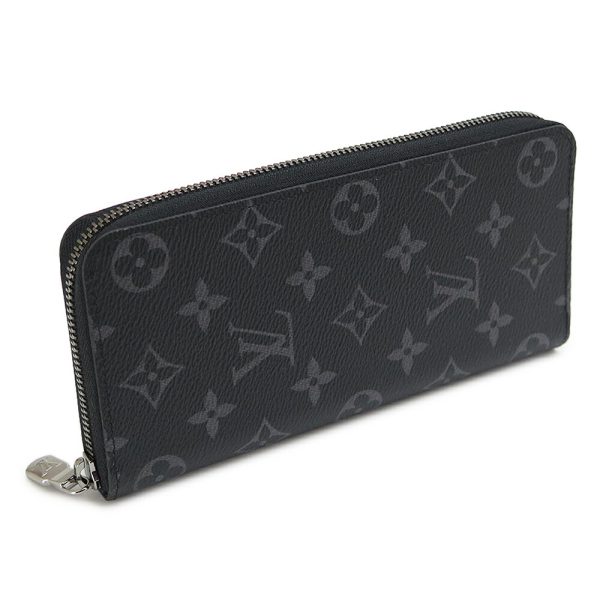 lvmenswallet Louis Vuitton Zippy Wallet Monogram Black