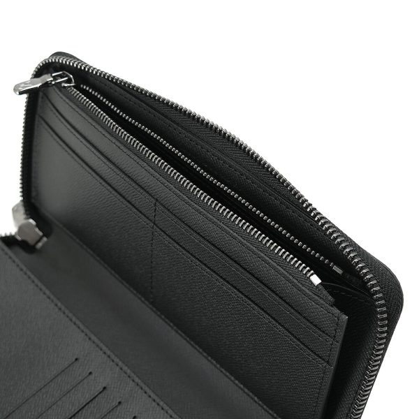 lvmenswallet 4 Louis Vuitton Zippy Wallet Black