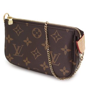 lvpouch LOUIS VUITTON Monogram PVC Genefeuille 25 Shoulder Bag Brown